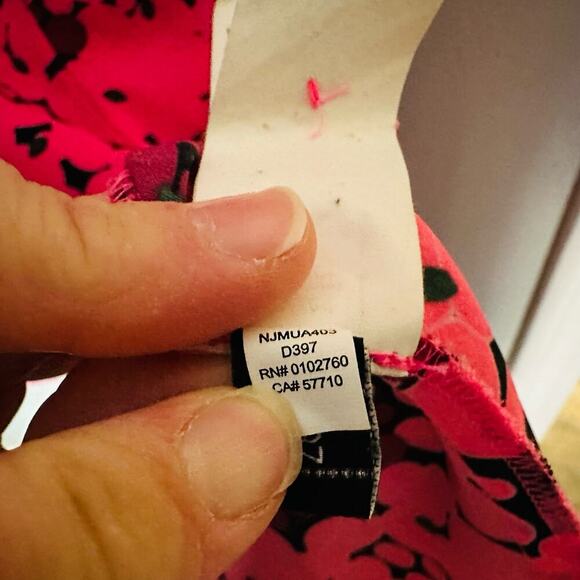 Kate Spade Pink Bubble Dot Smocked Collared Fabric Covered Buttons Dress Size 6 - Picture 12 of 13